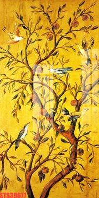 File in lụa Tranh sơn dầu phương tây tổng hợp STS39677 (phong cảnh) Tranh sơn dầu phương tây tổng hợp STS39677