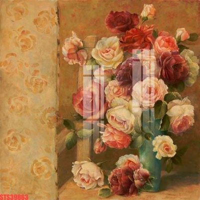 Tải file gốc Tranh sơn dầu phương tây tổng hợp STS39863 dùng cho in ấn