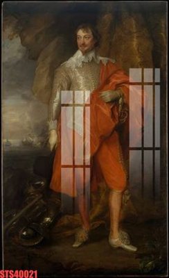 File ảnh Tranh sơn dầu phương tây tổng hợp STS40021 (gốc) in PP, decal