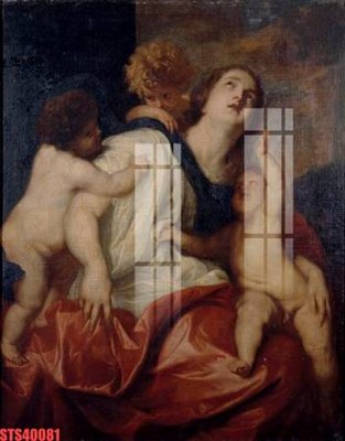 File in ấn Tranh sơn dầu phương tây tổng hợp STS40081 (bản gốc) sắc nét