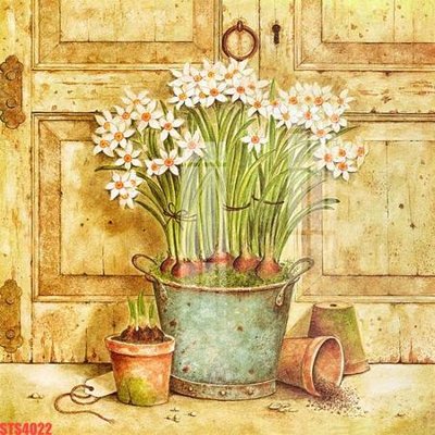 File tranh Tranh sơn dầu phương tây tổng hợp STS4022 (gốc) chủ đề tĩnh vật