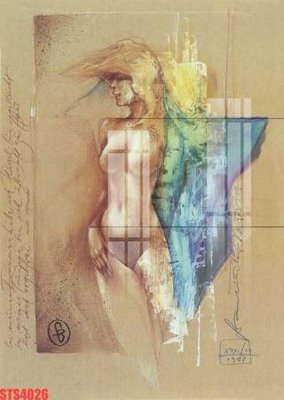 File tranh quảng cáo Tranh sơn dầu phương tây tổng hợp STS4026 (download file gốc)