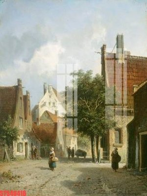 Download file Tranh sơn dầu phương tây tổng hợp STS40418 (gốc) cho xưởng in