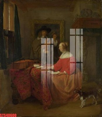 File ảnh Tranh sơn dầu phương tây tổng hợp STS40600 (gốc) in Hiflex