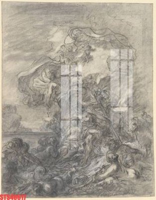 Tải file Tranh sơn dầu phương tây tổng hợp STS40617 (gốc) chủ đề phong thủy