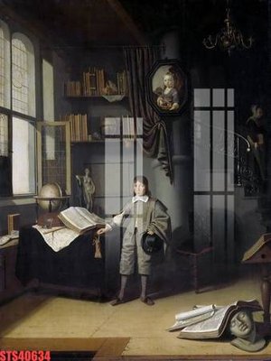 Tải file Tranh sơn dầu phương tây tổng hợp STS40634 (ảnh gốc) độ phân giải 300dpi