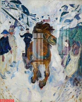 File tranh in trần Tranh sơn dầu phương tây tổng hợp STS40656 (ảnh gốc siêu nét)