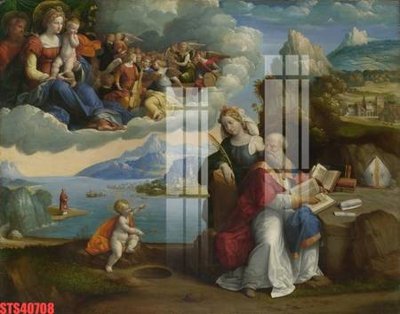 File ảnh Tranh sơn dầu phương tây tổng hợp STS40708 (gốc) in backdrop sự kiện