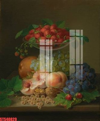 File ảnh Tranh sơn dầu phương tây tổng hợp STS40829 (gốc) in Hiflex