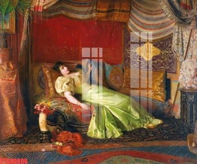 Tải file Tranh sơn dầu phương tây tổng hợp STS40896 (ảnh gốc) in gạch 3D