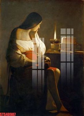 File in lụa Tranh sơn dầu phương tây tổng hợp STS40907 (hoa văn) Tranh sơn dầu phương tây tổng hợp STS40907