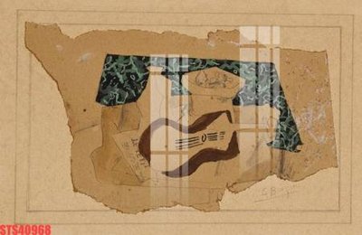 File gốc Tranh sơn dầu phương tây tổng hợp STS40968 (in lụa) tranh mã đáo