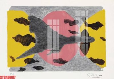 File gốc Tranh sơn dầu phương tây tổng hợp STS40997 (in lụa) tranh thuận buồm