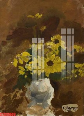 File gốc Tranh sơn dầu phương tây tổng hợp STS41003 (in lụa) tranh phong thủy