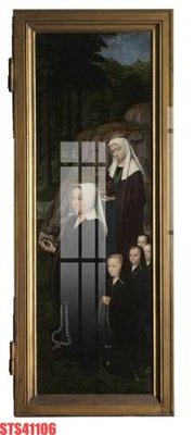 File gốc Tranh sơn dầu phương tây tổng hợp STS41106 (in mica) cắt laser