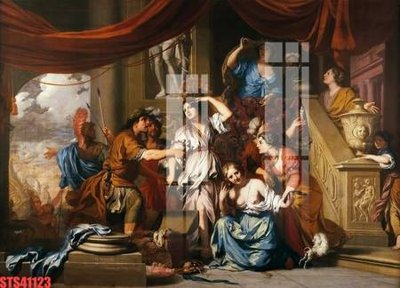 File gốc Tranh sơn dầu phương tây tổng hợp STS41123 (ảnh rõ nét) để in