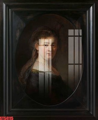 File tranh Tranh sơn dầu phương tây tổng hợp STS4115 (gốc) in vải canvas