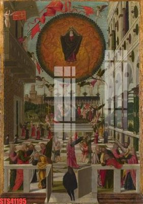 Download file gốc Tranh sơn dầu phương tây tổng hợp STS41195 (in lụa) tranh 3D