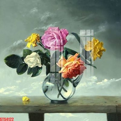 File gốc Tranh sơn dầu phương tây tổng hợp STS4122 (PNG) không nền chất lượng