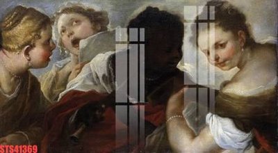 Tải file gốc Tranh sơn dầu phương tây tổng hợp STS41369 (bản PSD) đầy đủ layer