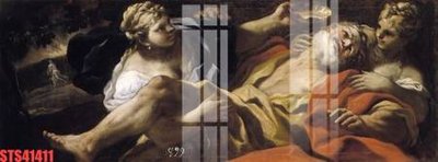 File gốc Tranh sơn dầu phương tây tổng hợp STS41411 (in tráng gương) sang trọng