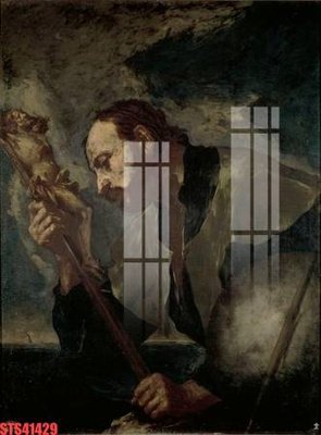 File tranh Tranh sơn dầu phương tây tổng hợp STS41429 (gốc) chủ đề thành phố