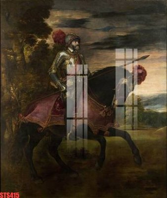 File in trần Tranh sơn dầu phương tây tổng hợp STS415 (bản gốc) đại dương