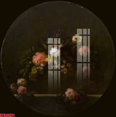 File in trần Tranh sơn dầu phương tây tổng hợp STS41571 (bản gốc) bầu trời