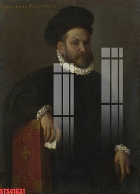 File in trần Tranh sơn dầu phương tây tổng hợp STS41631 (file gốc) xuyên sáng