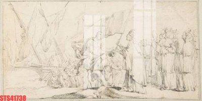 File tranh Tranh sơn dầu phương tây tổng hợp STS41738 (bản gốc) treo tường