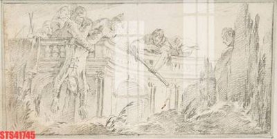 Download file gốc Tranh sơn dầu phương tây tổng hợp STS41745 (in mica) logo