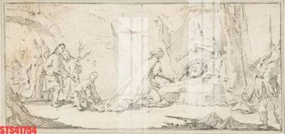 File tranh Tranh sơn dầu phương tây tổng hợp STS41754 (bản gốc) treo tường