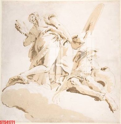 File ảnh Tranh sơn dầu phương tây tổng hợp STS41771 (gốc) in standee