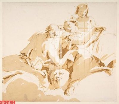 Download file Tranh sơn dầu phương tây tổng hợp STS41784 (gốc) in mica đèn LED