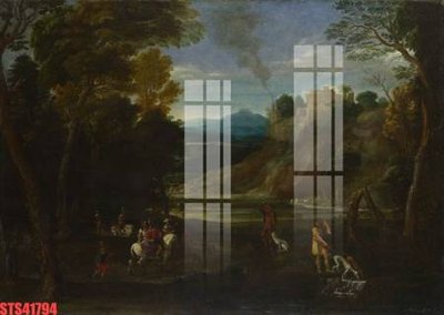 Tải file Tranh sơn dầu phương tây tổng hợp STS41794 (ảnh gốc) in tráng gương