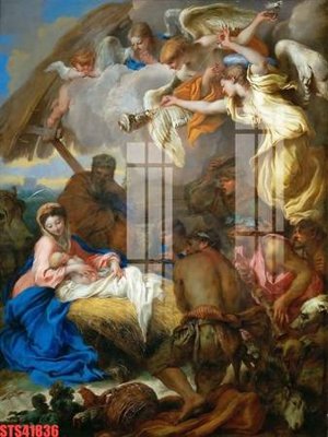 File in lụa Tranh sơn dầu phương tây tổng hợp STS41836 (phong cảnh) Tranh sơn dầu phương tây tổng hợp STS41836