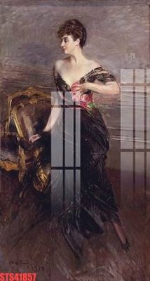 File gốc Tranh sơn dầu phương tây tổng hợp STS41857 (in mica) trang trí