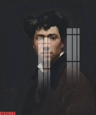 File gốc Tranh sơn dầu phương tây tổng hợp STS41883 (phong cách) châu Âu