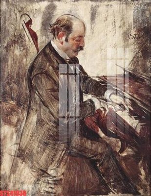 File in ấn cao cấp Tranh sơn dầu phương tây tổng hợp STS41930 (file gốc)