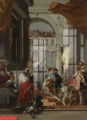 File ảnh Tranh sơn dầu phương tây tổng hợp STS41993 (gốc) in poster