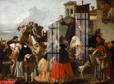 File PSD Tranh sơn dầu phương tây tổng hợp STS41997 (bản gốc) cho nhà in