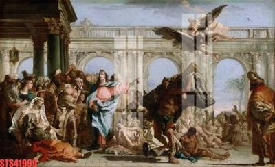 File gốc Tranh sơn dầu phương tây tổng hợp STS41999 (phiên bản chuẩn) để in ấn