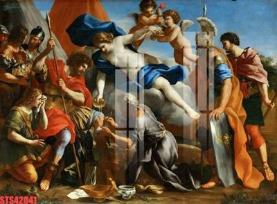 Mua file tranh gốc Tranh sơn dầu phương tây tổng hợp STS42041 tại Filetranh.com