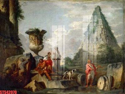 File gốc Tranh sơn dầu phương tây tổng hợp STS42070 (in ấn) màu sắc trung thực