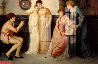 File gốc Tranh sơn dầu phương tây tổng hợp STS4232 (in lụa) cao cấp