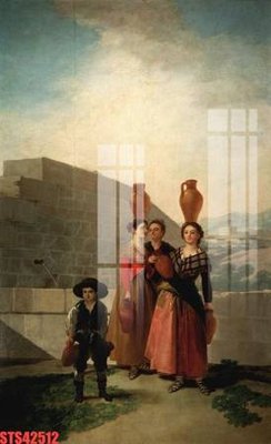 File tranh Tranh sơn dầu phương tây tổng hợp STS42512 (gốc) phong cách tối giản