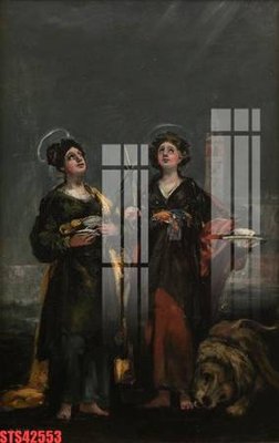 Download file Tranh sơn dầu phương tây tổng hợp STS42553 (gốc) in mica đèn LED