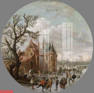 File ảnh Tranh sơn dầu phương tây tổng hợp STS42634 (gốc) in decal dán tường