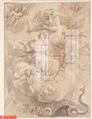 File tranh Tranh sơn dầu phương tây tổng hợp STS42643 (gốc) chủ đề trẻ em