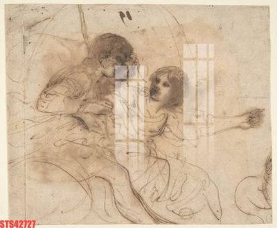 File PSD Tranh sơn dầu phương tây tổng hợp STS42727 (bản gốc) đã tách nền